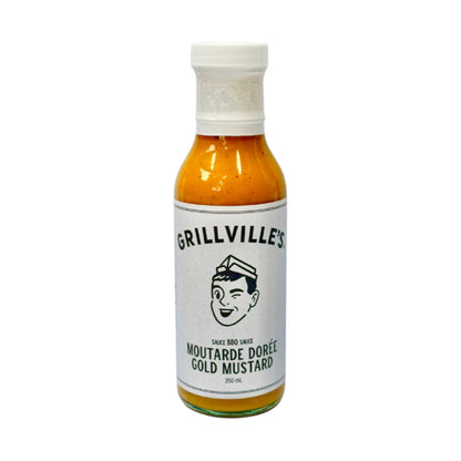GRILLVILLE'S - Sauce BBQ Moutarde Dorée