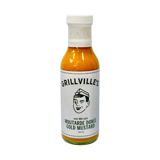 GRILLVILLE'S - Sauce BBQ Moutarde Dorée