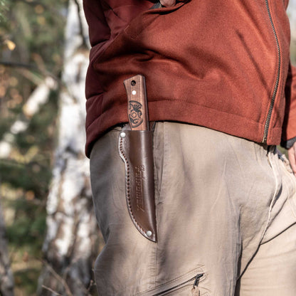 Petromax - Couteau bushcraft 10 cm avec étui