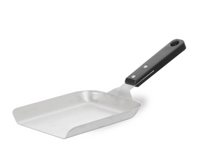 Le Marquier - Spatule maxi pour plancha avec bords en acier inoxydable