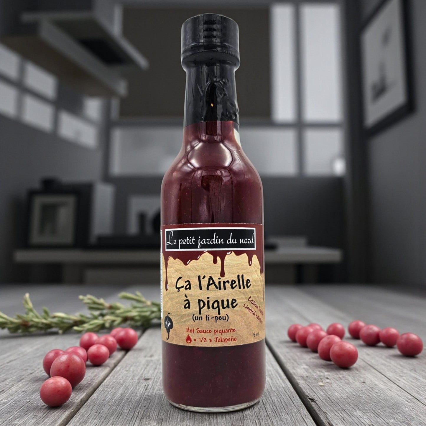 Le Petit Jardin du Nord – Sauce Piquante Ça l’airelle à pique (un ti-peu)