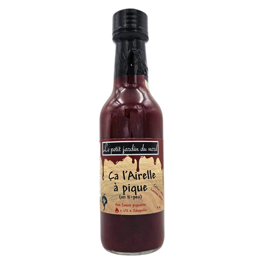 Le Petit Jardin du Nord – Sauce Piquante Ça l’airelle à pique (un ti-peu)