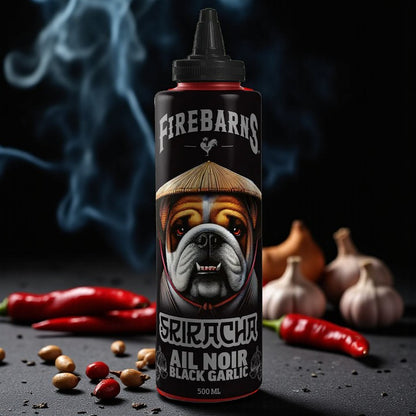 Firebarns - Sauce Sriracha Ail Noir