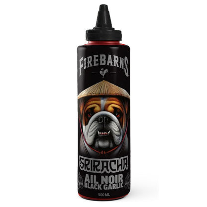 Firebarns - Sauce Sriracha Ail Noir
