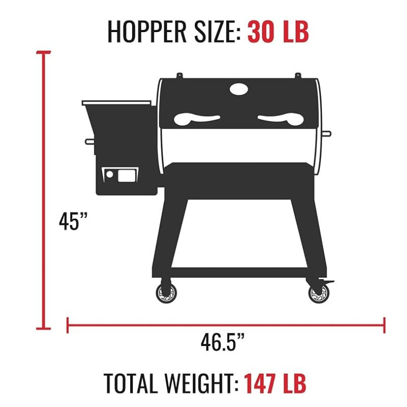 Recteq - Barbecue aux granules Deck Boss 590