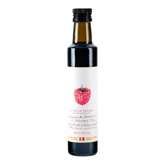 La Belle Excuse - Vinaigre de framboise et balsamique blanc 250 ml