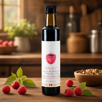 La Belle Excuse - Vinaigre de framboise et balsamique blanc 250 ml