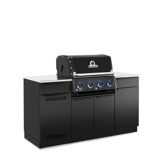 Broil King – Baron 420I Island Shadow Cuisine extérieure complète