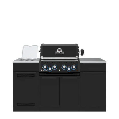 Broil King – Baron 490I Island Shadow Cuisine extérieure complète