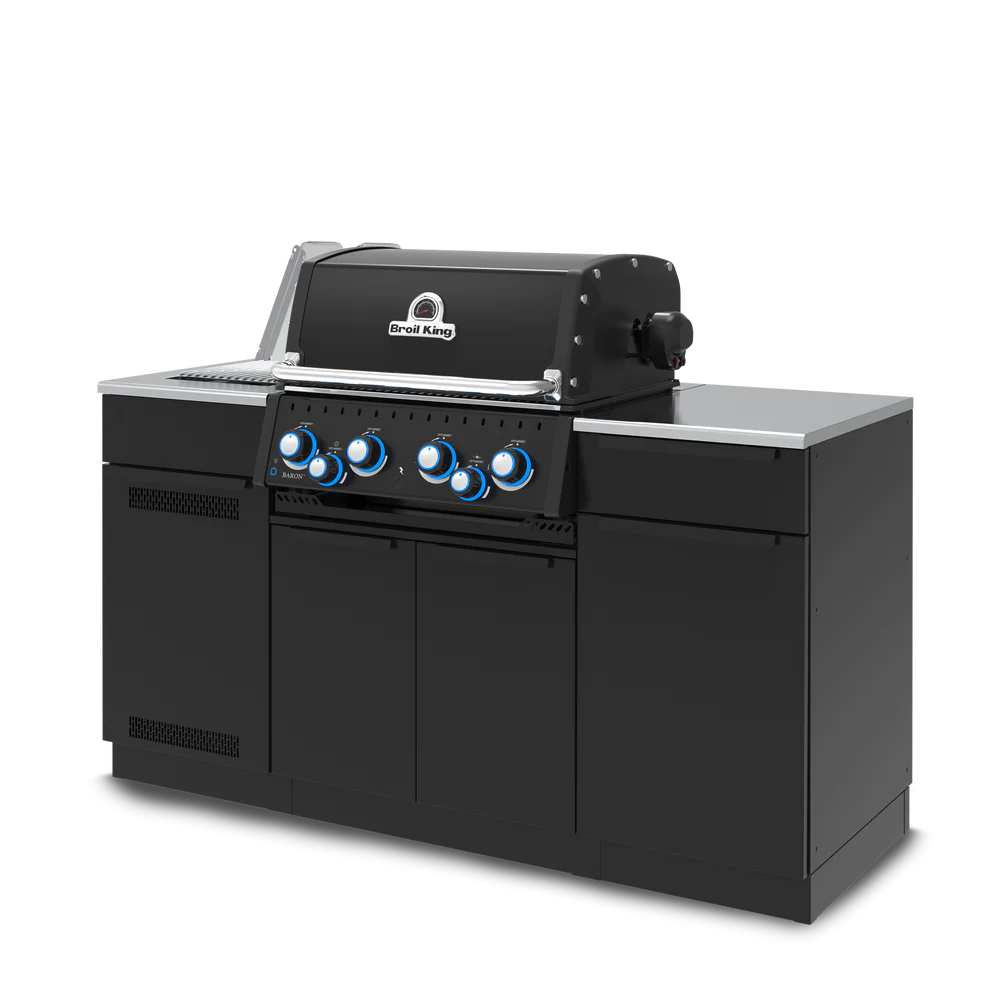 Broil King - Barbecue au propane Baron 490I Island Shadow noir