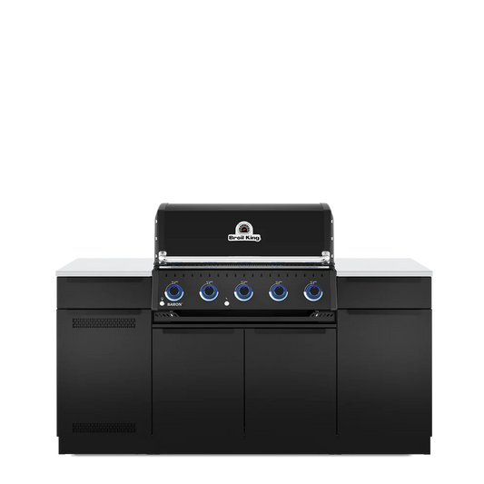Broil King – Baron 520I Island Shadow Cuisine extérieure complète