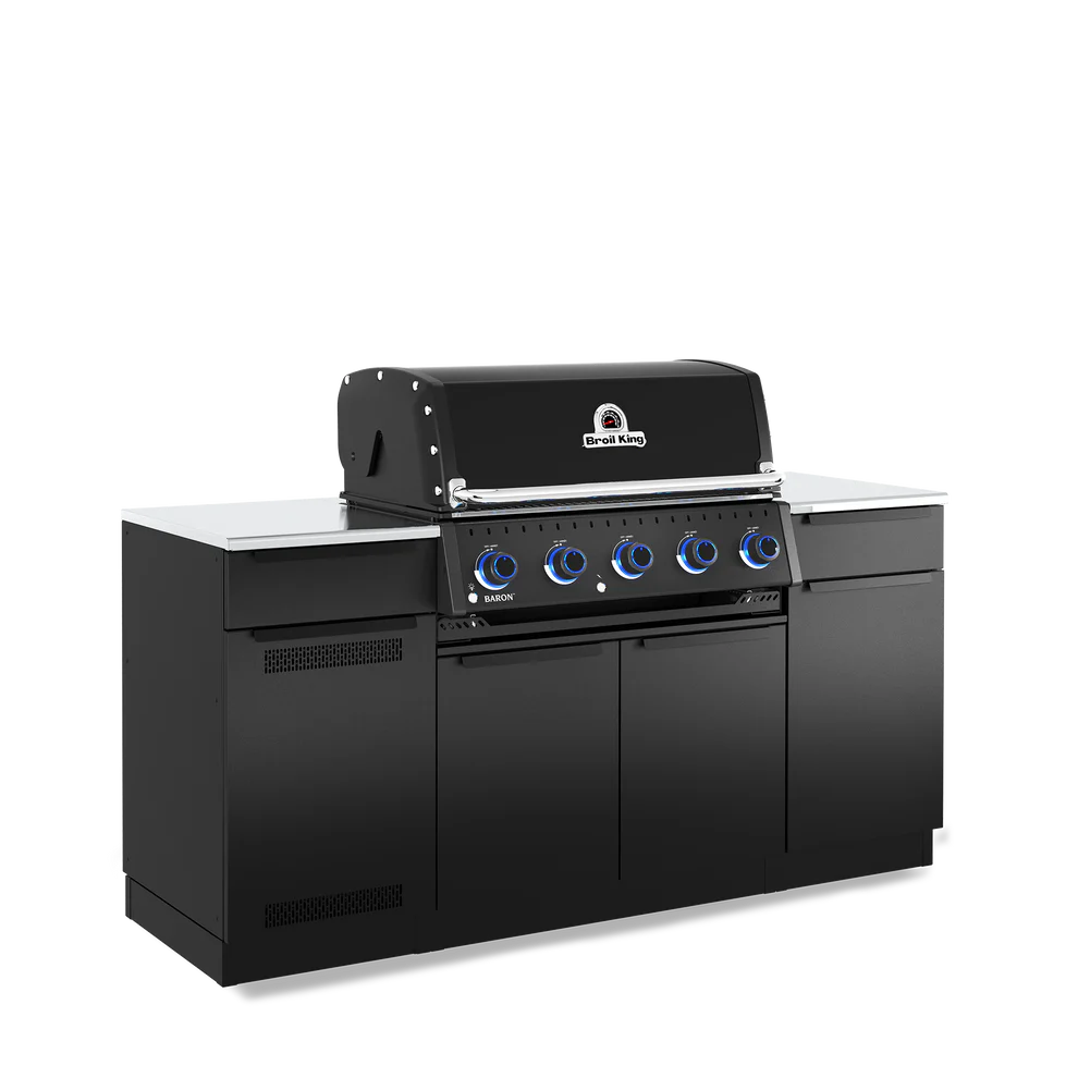 Broil King – Baron 520I Island Shadow Cuisine extérieure complète