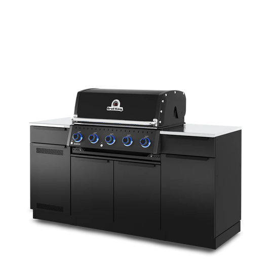 Broil King – Baron 520I Island Shadow Cuisine extérieure complète