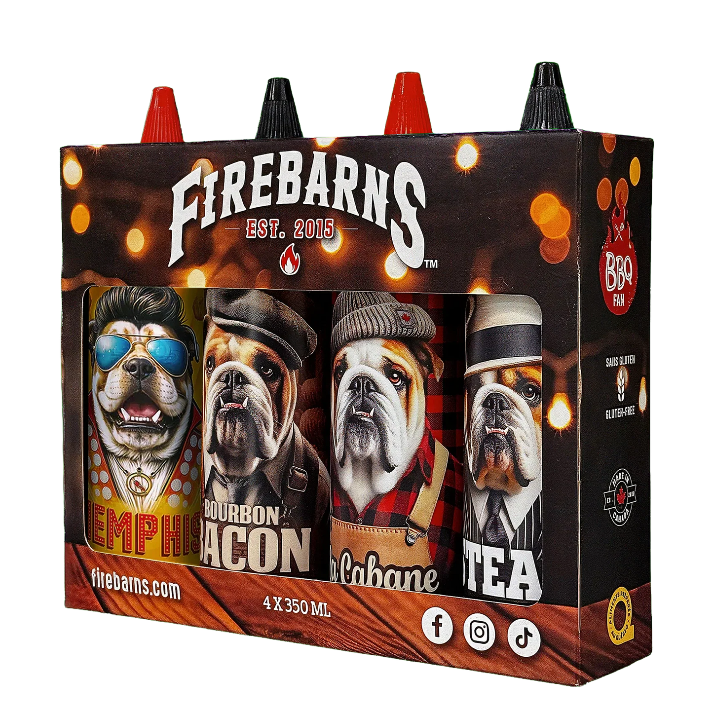 Firebarns - Boîte Fan de BBQ