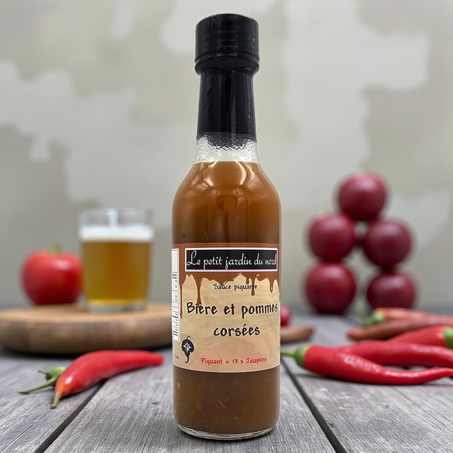 Le Petit Jardin du Nord – Sauce Piquante Bière et Pommes Corsées