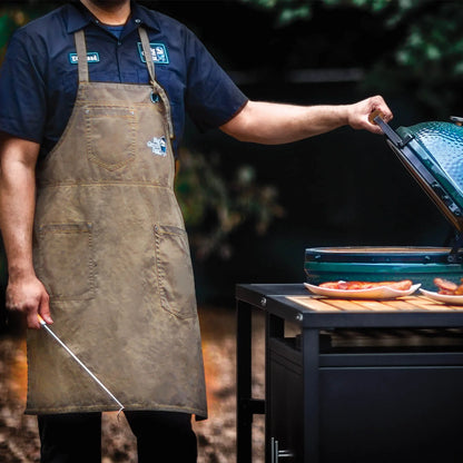 Big Green Egg - Tablier de BBQ Vintage kaki