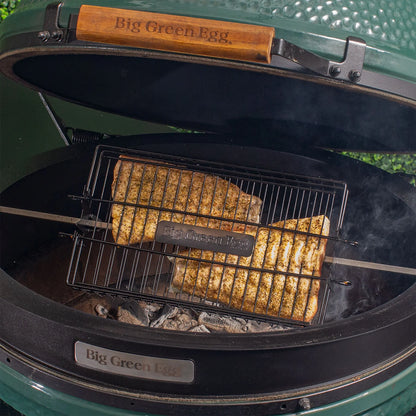 Big Green Egg - Panier plat pour rôtissoire D