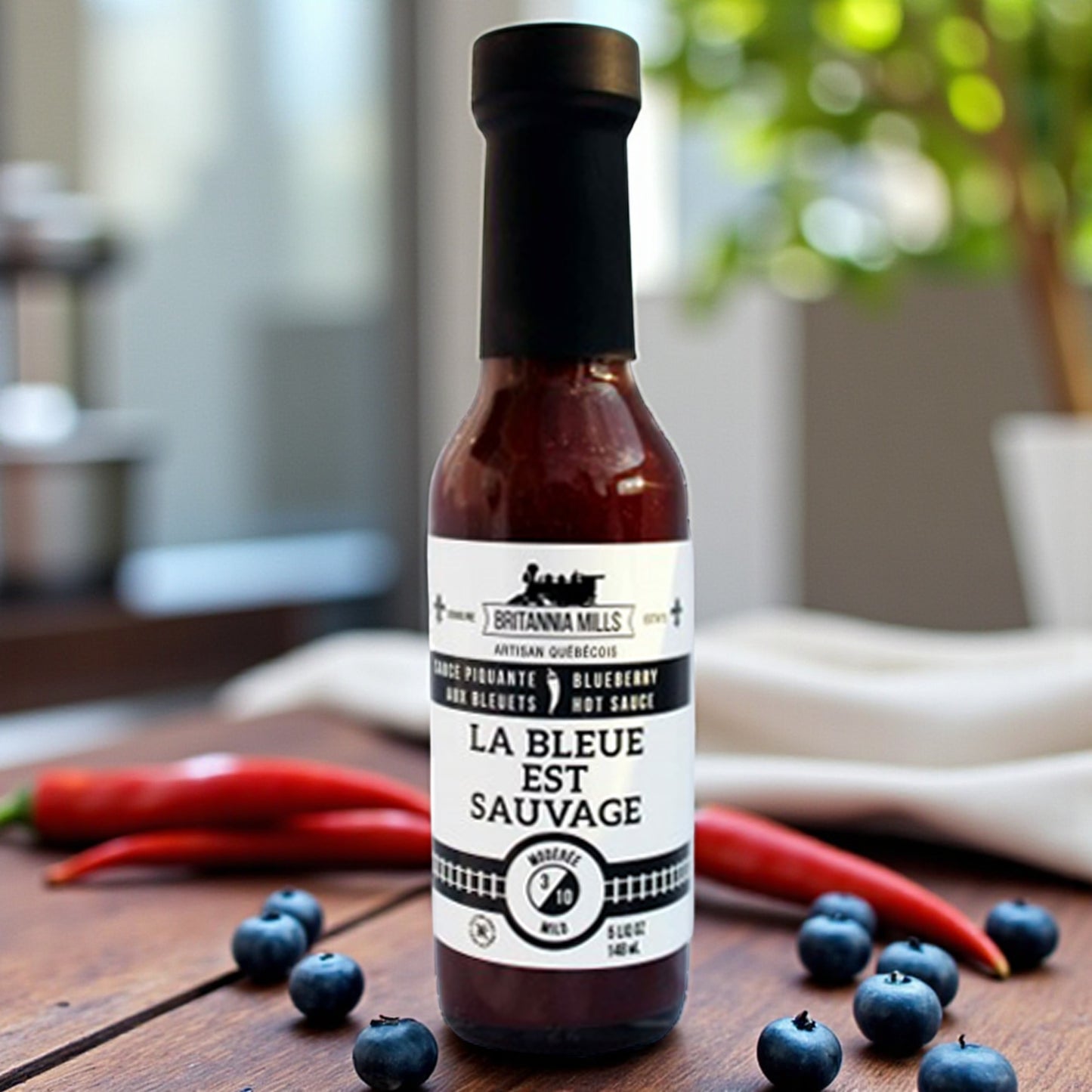Britannia Mills - Sauce Piquante La Bleue est Sauvage
