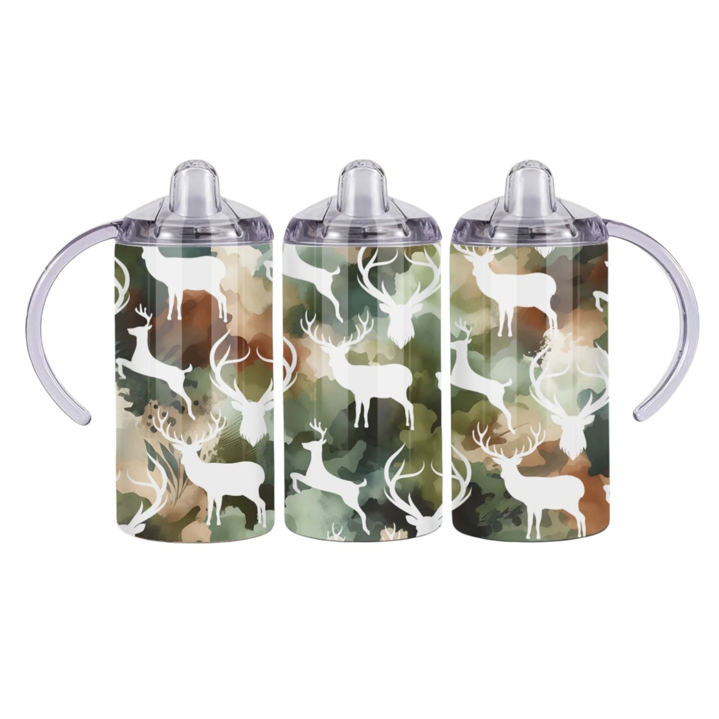 Inspiration Western - Verre à bec évolutif - Camouflage & Chevreuils