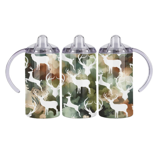 Inspiration Western - Verre à bec évolutif - Camouflage & Chevreuils