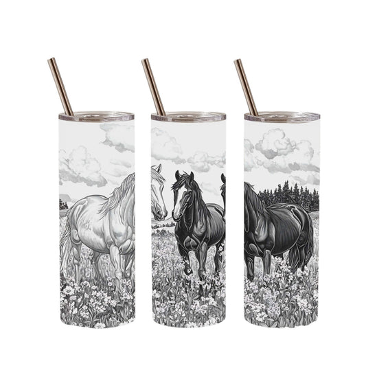 Inspiration Western - Tasse isotherme - Édition Chevaux au galop
