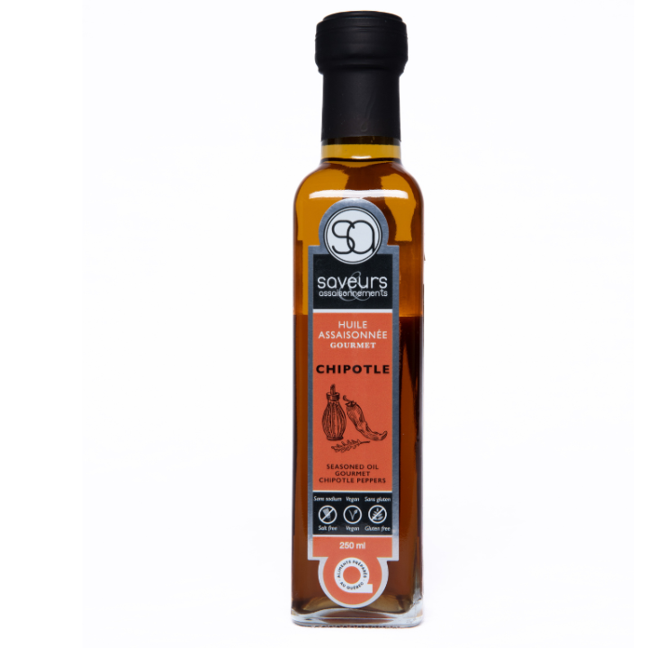 Saveurs assaisonnements - Huile assaisonnée GOURMET - Chipotle
