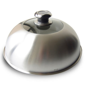 Le Marquier - Cloche de cuisson en inox avec thermomètre