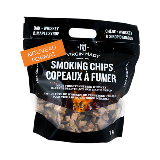 Virgin Mady - Copeaux de bois Chêne + Whiskey et sirop d'érable