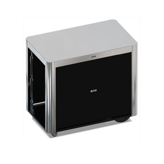 Eno - Chariot ACHILLE 92 cm Inox avec Rideau