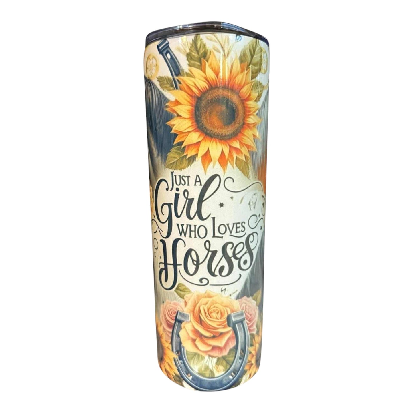 Inspiration Western - Tasse isotherme - Édition Just a girl who loves horses