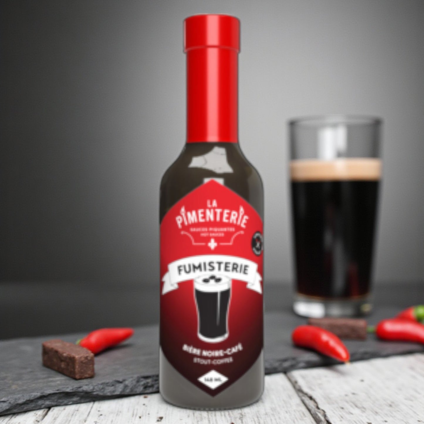 La Pimenterie - Sauce piquante - Fumisterie Extra-Forte