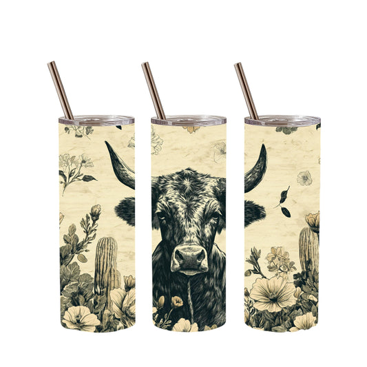 Inspiration Western - Tasse isotherme - Vache Highland des prairies