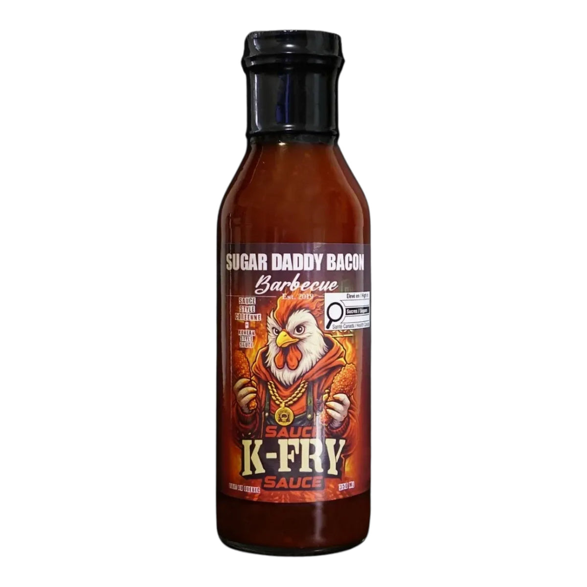 Sugar Daddy Bacon BBQ - Sauce BBQ coréenne K-FRY 350 ml