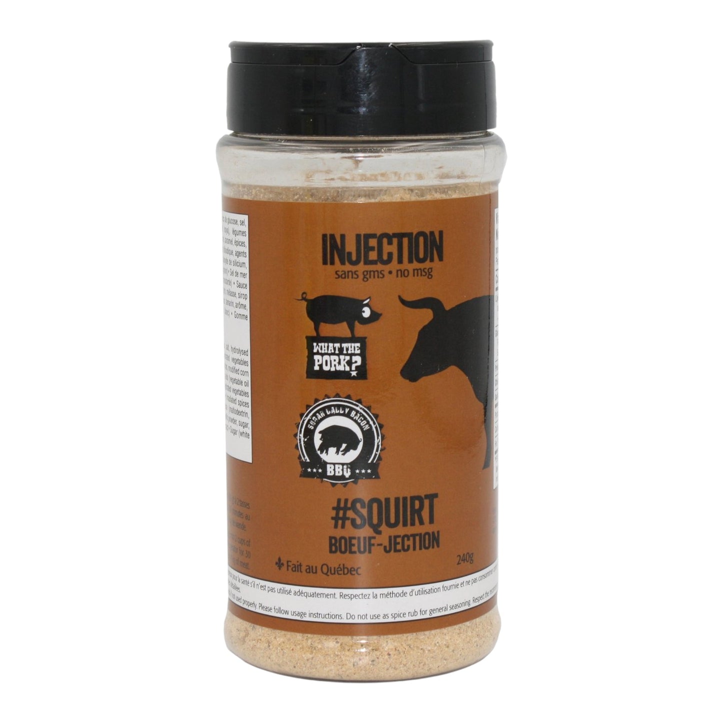 What the Pork?/ Sugar Daddy Bacon BBQ - Injection #SQUIRT Boeuf