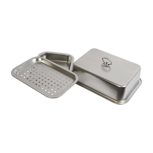 Le Marquier - Ensemble de 3 ustensiles de cuisson vapeur inox