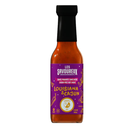 Les Savoureux assaisonnements Sauce Louisiana & Cajun