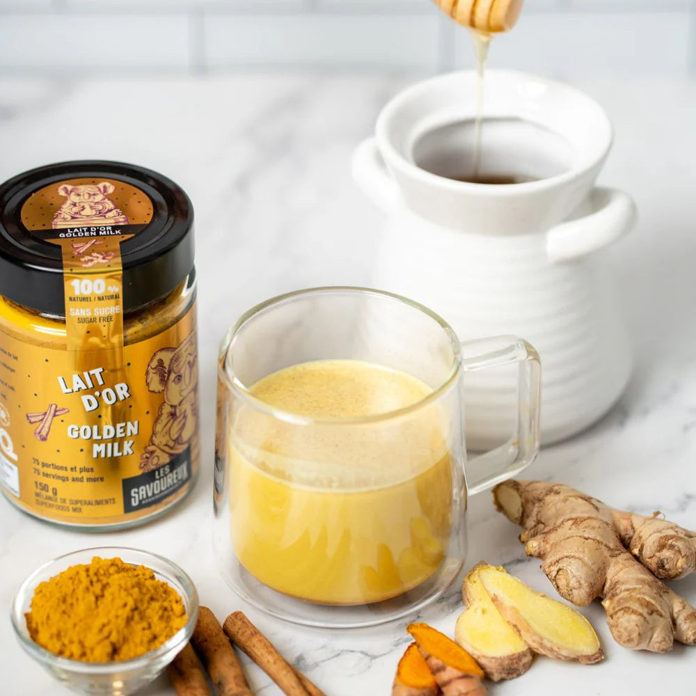Les Savoureux assaisonnements - Lait d'or (mélange de superaliments)