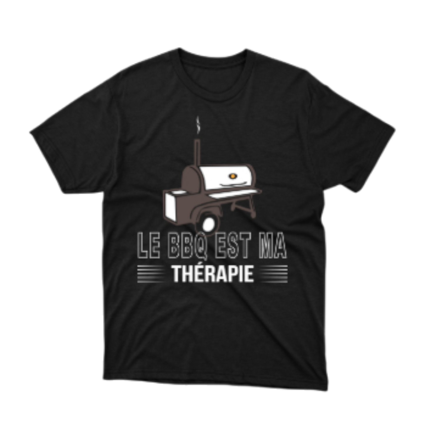 PiratesBBQ – T-Shirt « Le BBQ est ma thérapie »