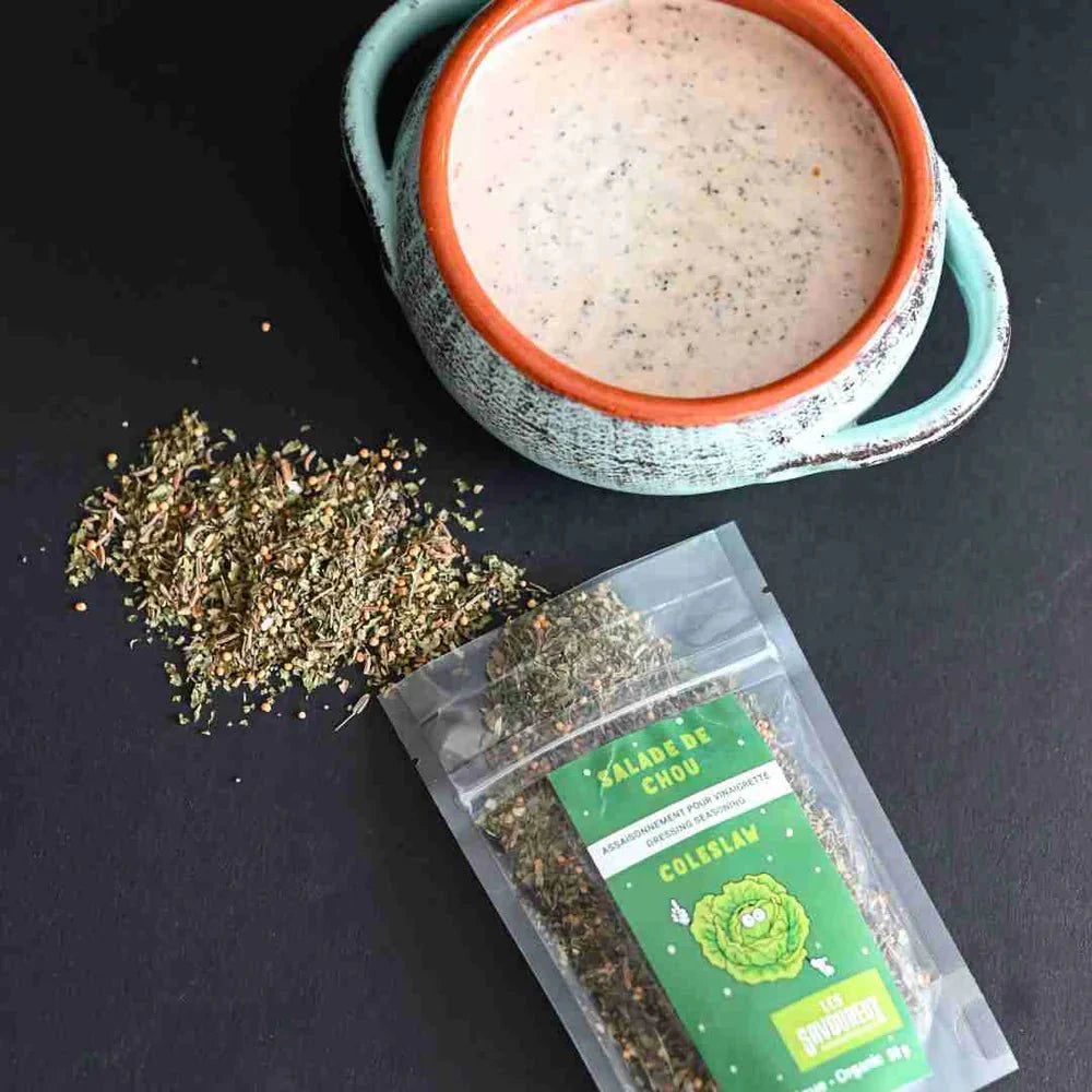 Les Savoureux Assaisonnements – Assaisonnement Biologique Salade de Chou (Édition Limitée)