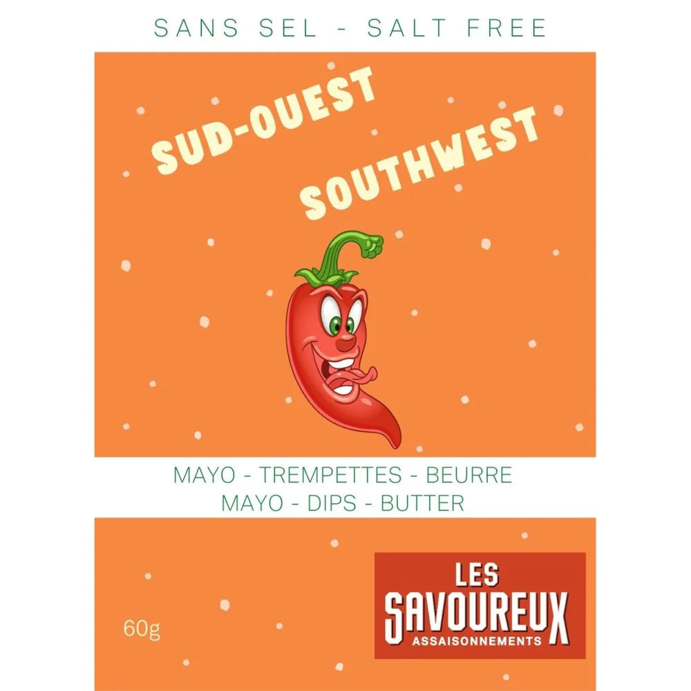 Les Savoureux Assaisonnements – Assaisonnement Biologique Sud-Ouest (Édition Limitée)