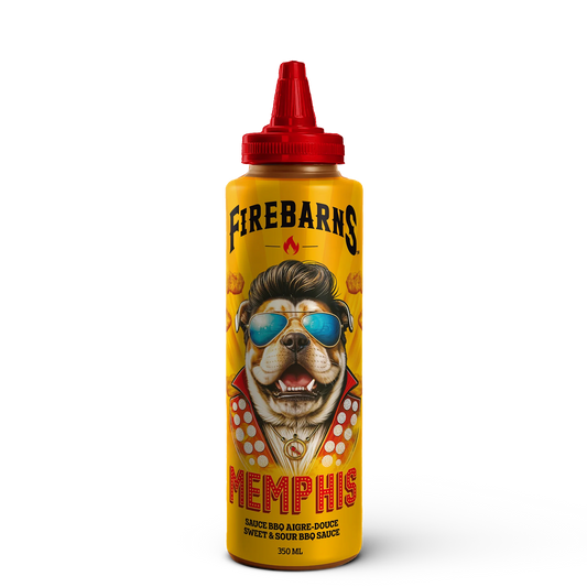Firebarns - Sauce BBQ Memphis aigre-douce