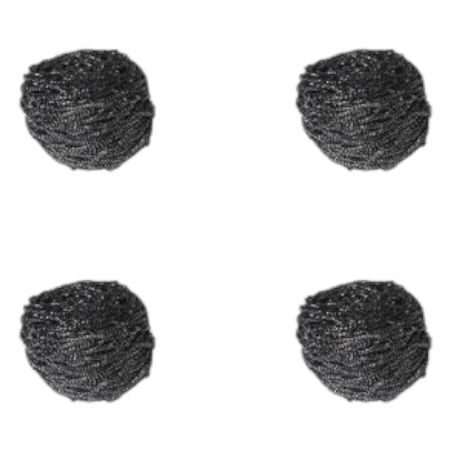 Eno - Ensemble de 4 laines d'acier inoxydable