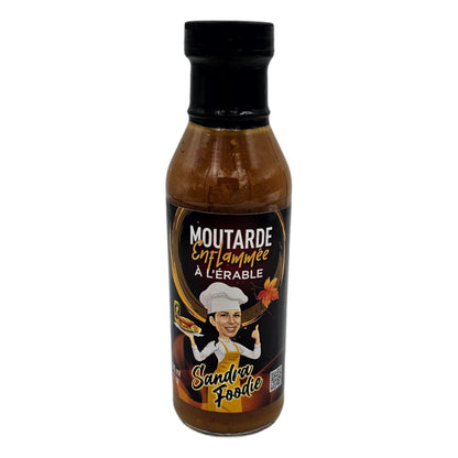 Sandra foodie - Moutarde enflammée à l'érable