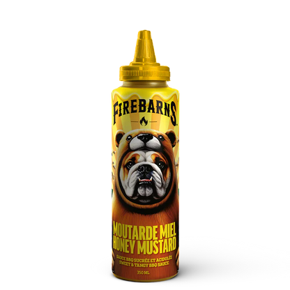 Firebarns - Sauce BBQ Moutarde & Miel