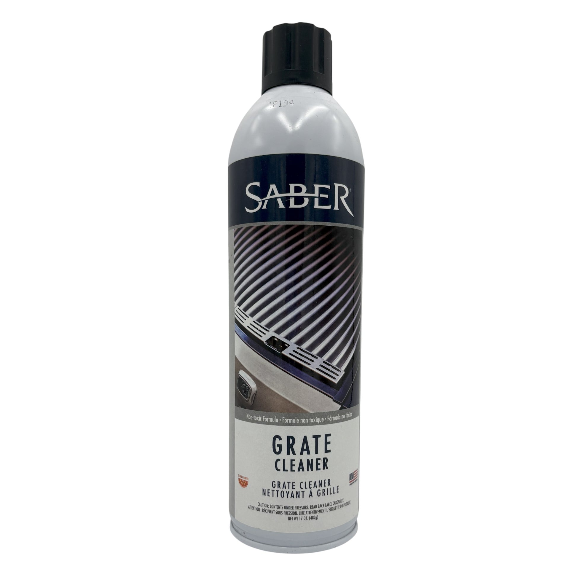 Nettoyant à grille Saber — formule non toxique inclus dans le kit Saber Select 4 brûleurs