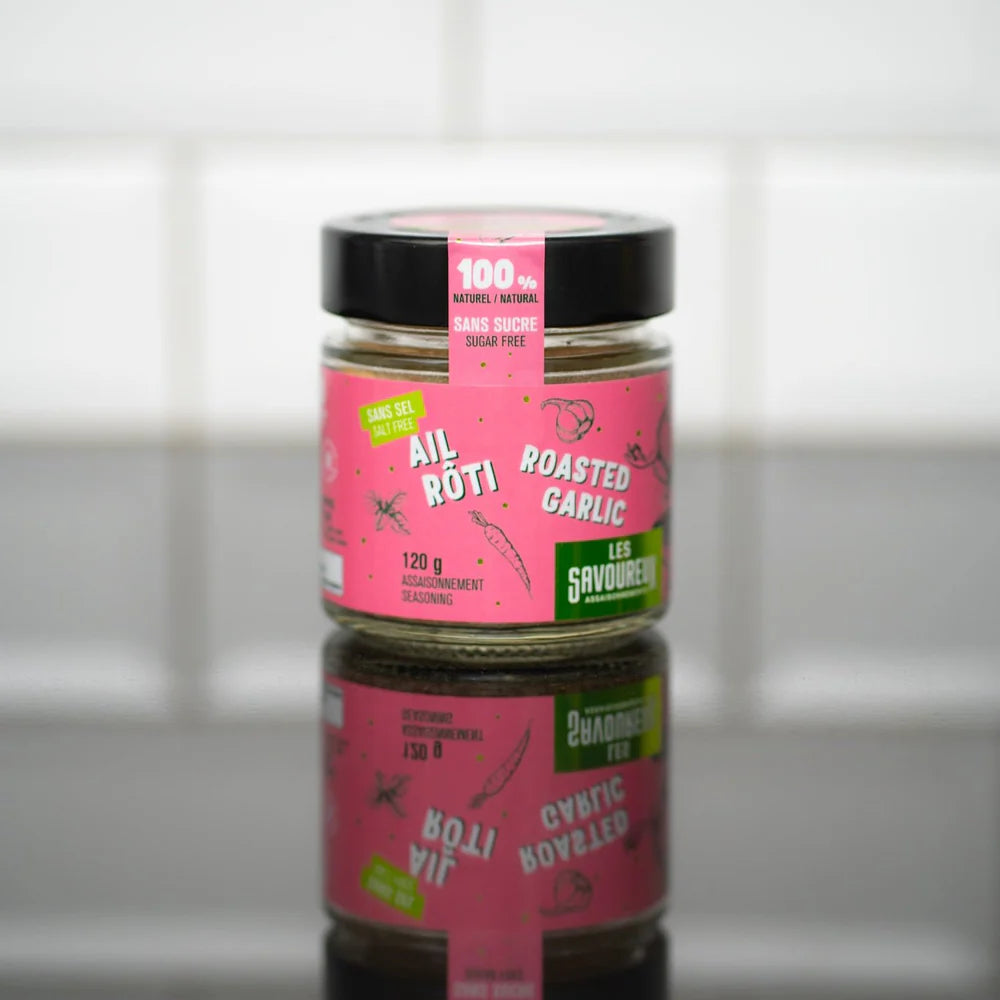 Les Savoureux assaisonnements - Assaisonnement biologique - Ail Rôti