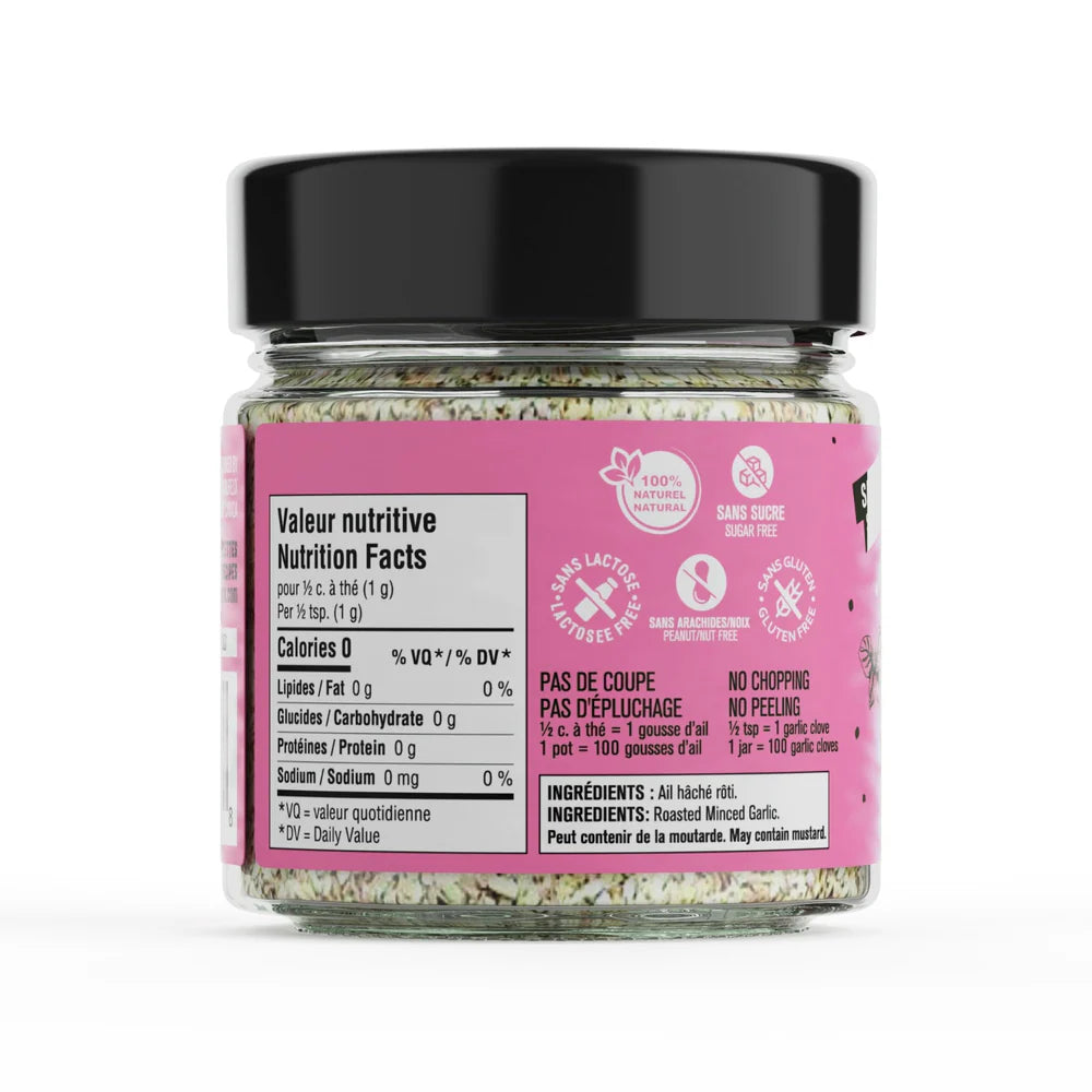 Les Savoureux assaisonnements - Assaisonnement biologique - Ail Rôti