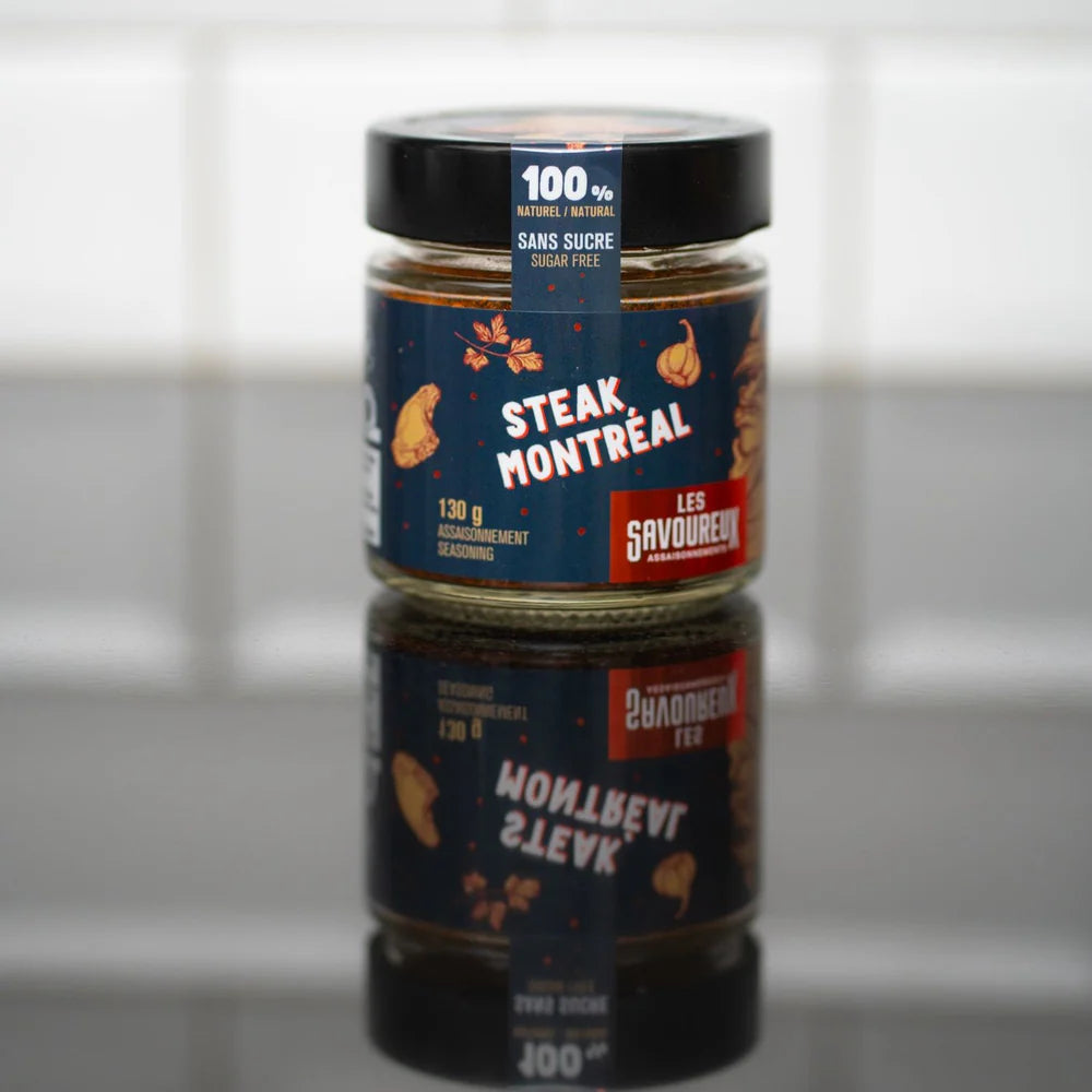Les Savoureux Assaisonnements – Assaisonnement Biologique Steak Montréal