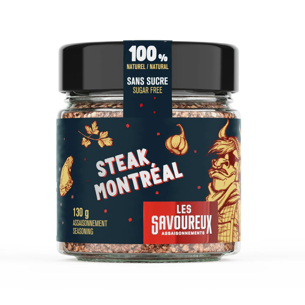 Les Savoureux Assaisonnements – Assaisonnement Biologique Steak Montréal