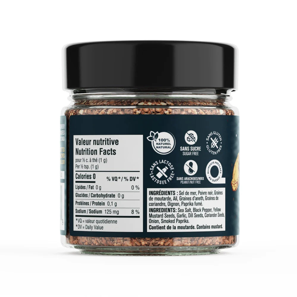 Les Savoureux Assaisonnements – Assaisonnement Biologique Steak Montréal